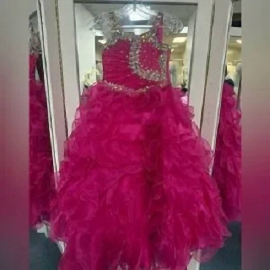 Little Rosie - Girl's Long National Pageant Dress