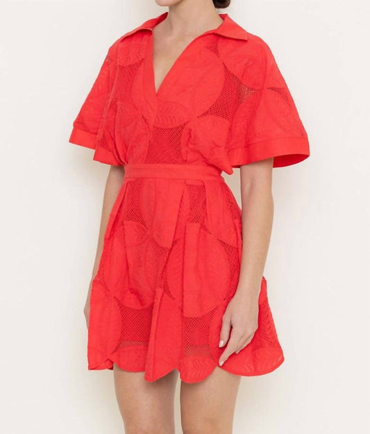 Fore - V Placket Mini Dress