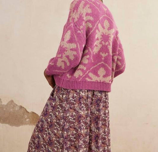 Nekane - Akina Jacquard Lurex Sweater