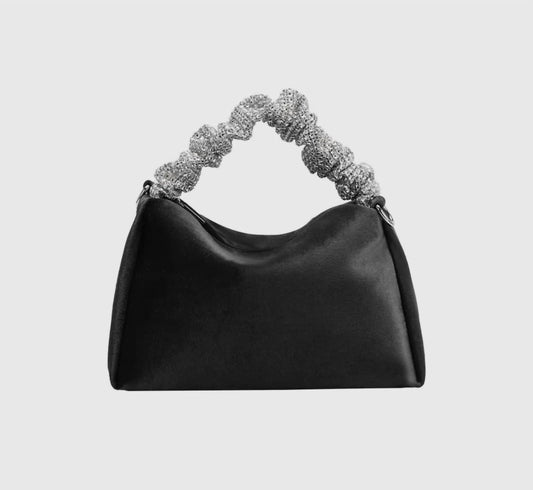 Melie Bianco - Women's Estela Velvet Top Handle Bag