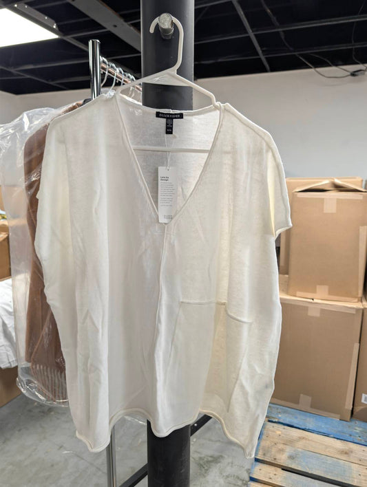 Eileen Fisher - EILEEN FISHER V-NK SLVLS BOX TOP