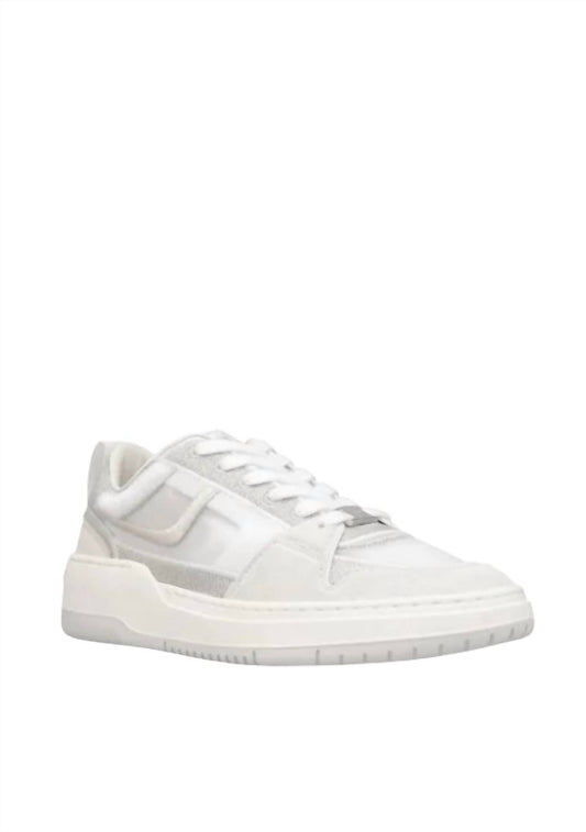 Salvatore Ferragamo - Women's Mesh Suede Lace-up Sneakers