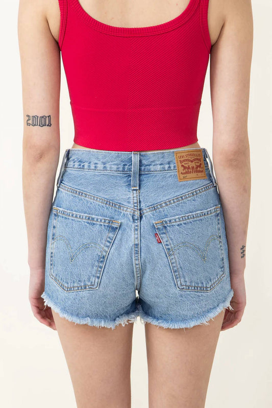 Levi'S - 501 High Rise Denim Shorts