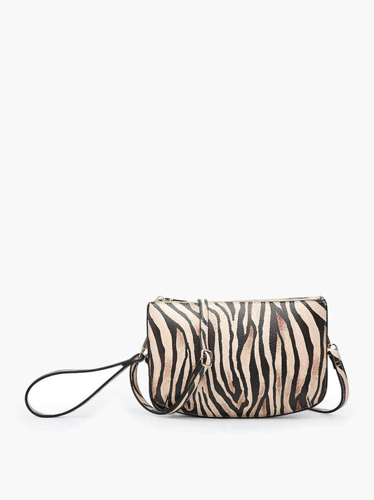 Jen & Co. - Women's Mila Monogramable Clutch Crossbody Bag