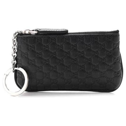 Gucci - Women's Micro Gg Leather Key Case