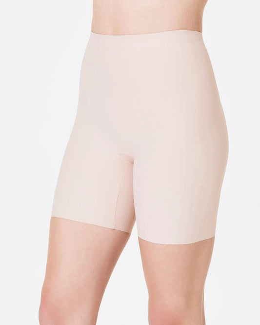 Spanx - High-waist Midthigh Shorts