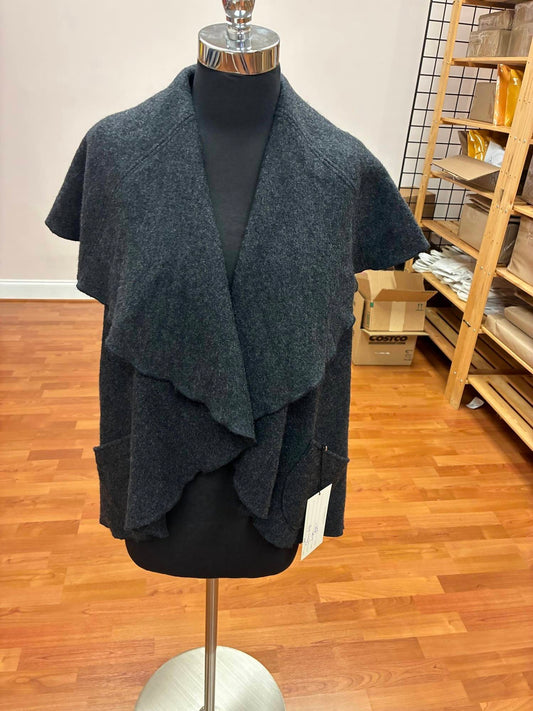 Quiet Luxury - Women's Boiled Wool Cape