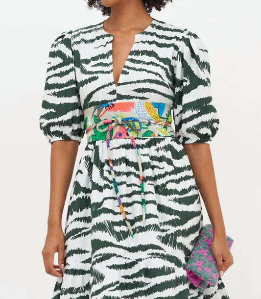 Oliphant - Puff Sleeve Maxi Dress