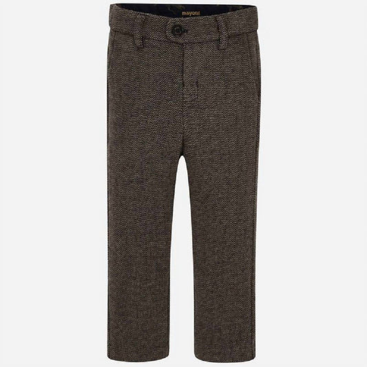 Mayoral - Boy's Herringbone Chino Pants
