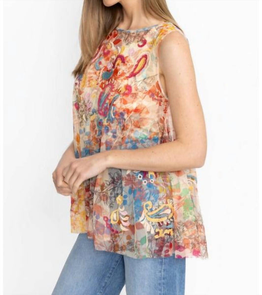 Johnny Was - MAZZY FLARED TANK (SLIP)