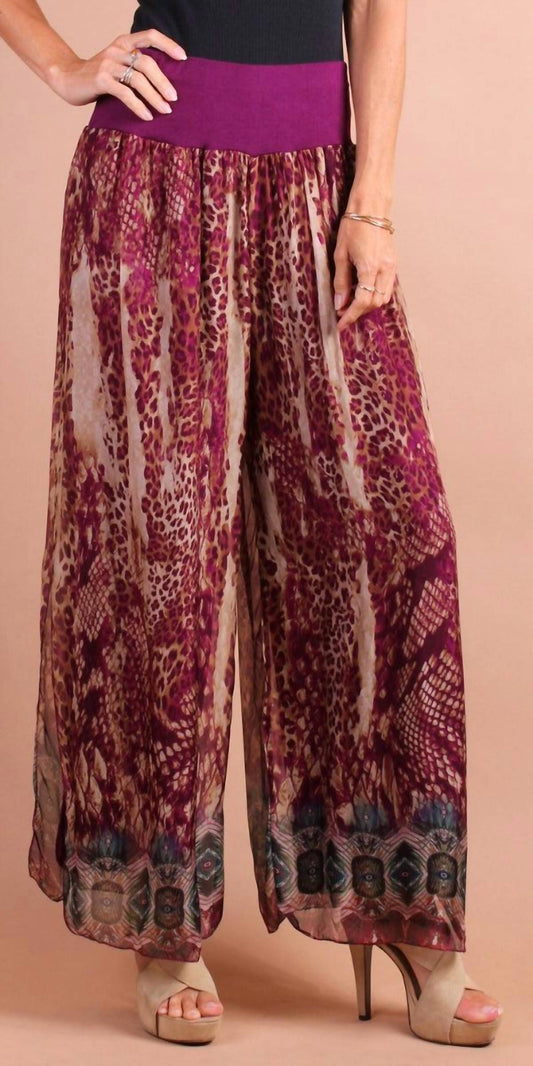 Gigi Moda - Jasmin Boho Slit Pant
