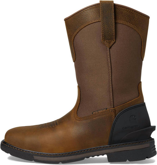 Carhartt - Men's Montana Water Resistant Steel Square Toe Wellington Boot - Medium