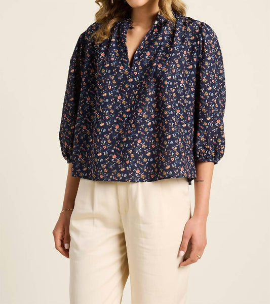 Trovata - Orly Floral V-neck Blouse