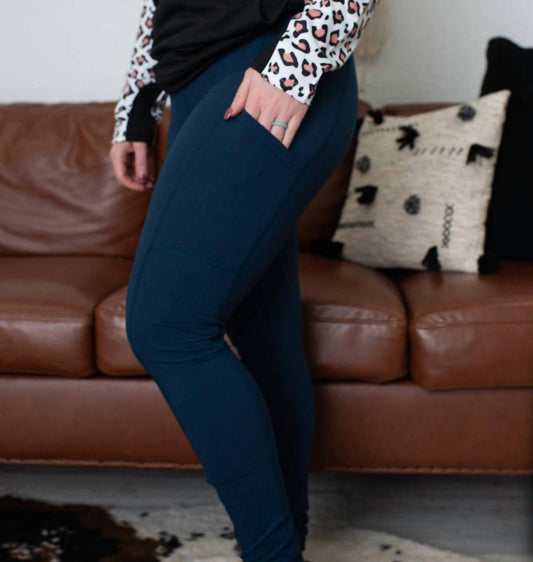 Shirley Stone - Pocket Yoga Leggings