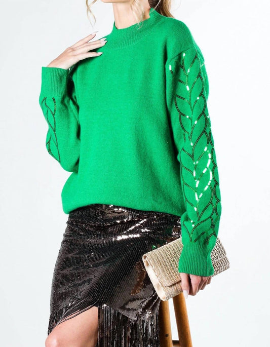 Vine & Love - Sequin Detail Sweater