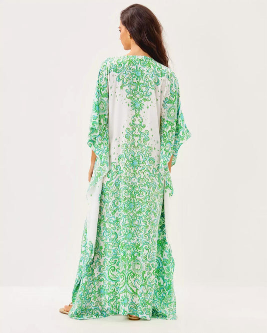 Lilly Pulitzer - Marilla Silk Maxi Caftan Dress