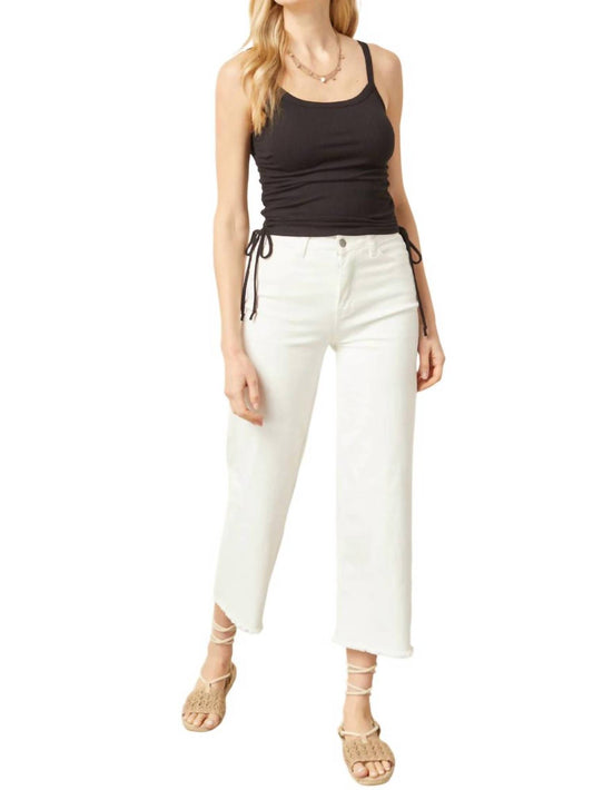 Entro - Shirred Cropped Cami