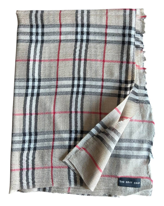 The Gray Crab - Classic Plaid Scarf