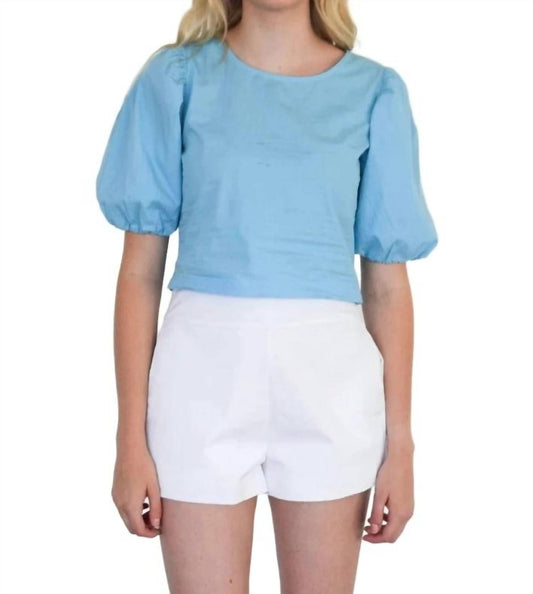 Never A Wallflower - Puff Sleeve Top