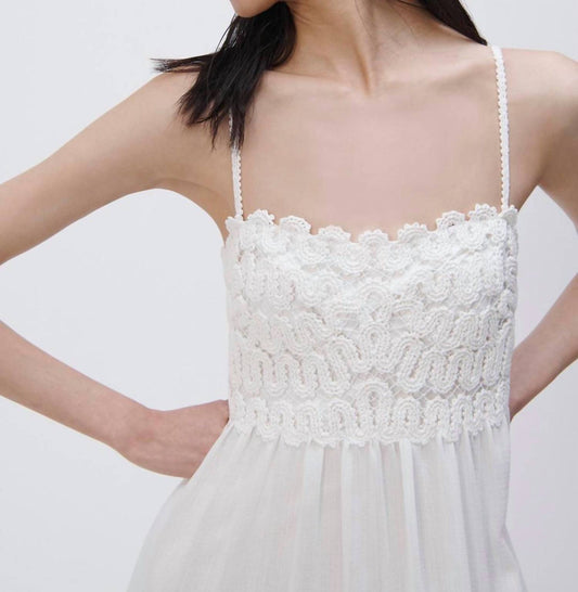 SALANA CROCHET MAXI DRESS