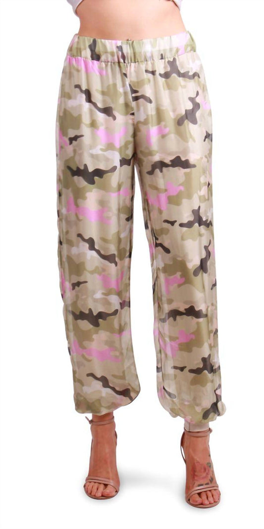 Gigi Moda - Petrella Camo Jogger Pants