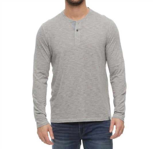 Flags & Anthem - Birmingham Ls Siro Slub Henley Shirt
