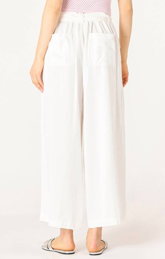 Dex - Belted Wide Leg Trouser
