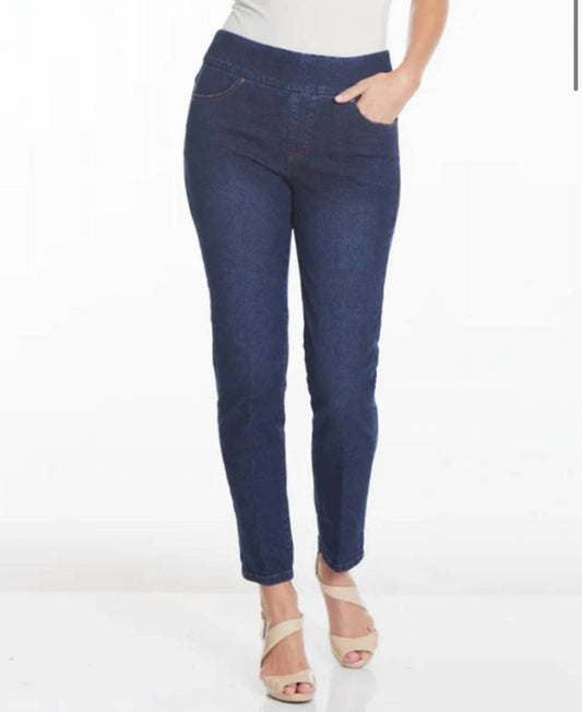 Multiples - Pull-on Ankle Jean Pants
