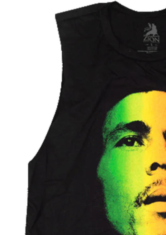 Bob Marley - Men's Rasta Portrait Tank Top