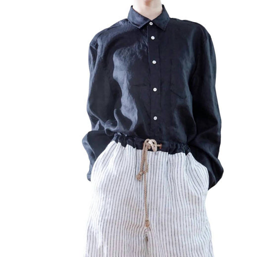 Thesalting - WOMEN'S LINEN BLOOMERS SHORT