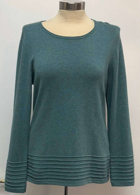 Marble - Women's Long Sleeve Cotton Top