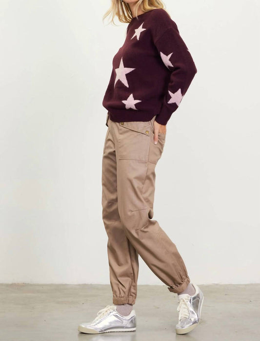 Skies Are Blue - Coated Cargo Pants