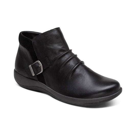 Aetrex - Women's Luna Buckle Ankle Boot