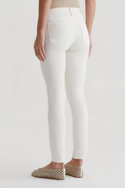 Ag Jeans - Mari High-Rise Slim Straight Leg Denim