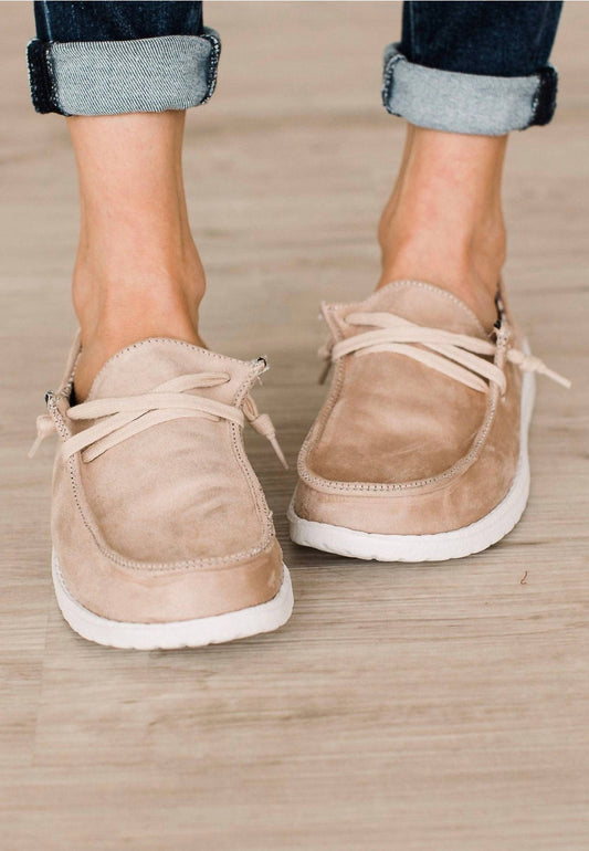 Very G - Gypsy Jazz Moonshine Slip On Shoe ~ Nude Shimmer