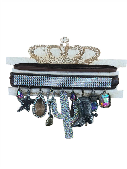 Art By Amy Labbe - Women's Cactus Choker Necklace Belt