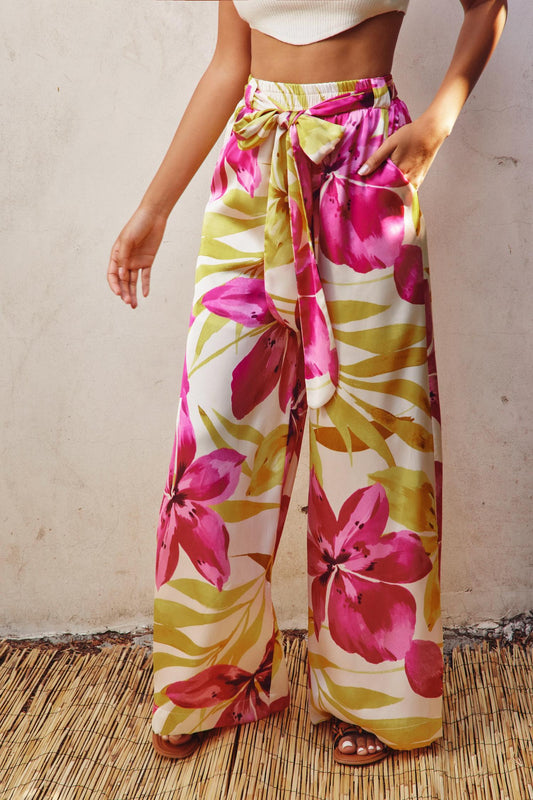 Vcb - Women's Honeysuckle Wide Leg Resort Pants