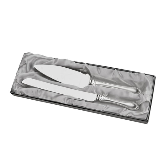Creative Gifts International - Knife & Server Set With 2-tone Handles