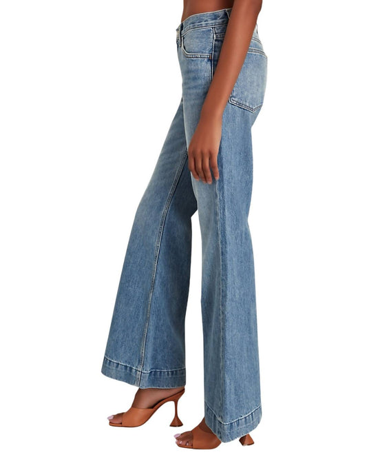 Re/Done - 70S LOW RISE BELL BOTTOM JEAN