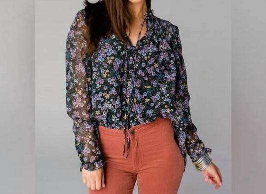Buddylove - Everly Long Sleeve Button Up Blouse