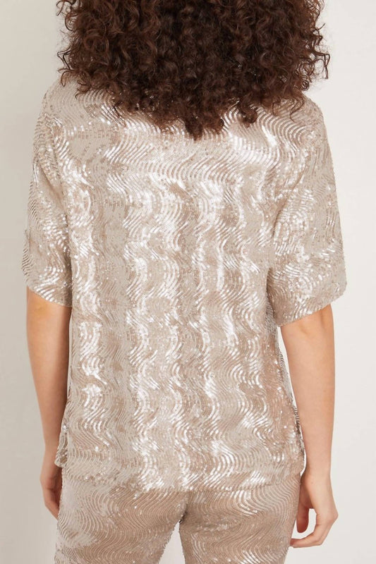 Forte Forte - La Danza Del Mare Sequins T-shirt