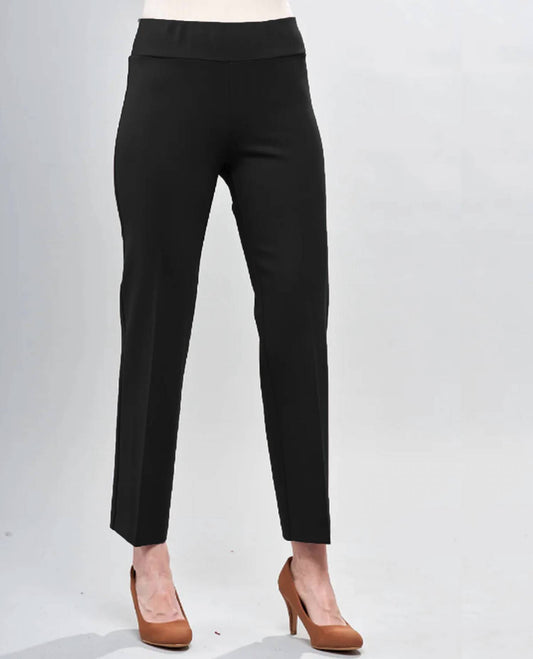 Insight - Solid Modern Bootcut Pull On Pant