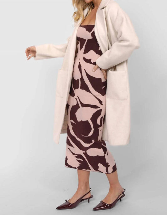 Sadie & Sage - Out Of Town Open Front Long Coat