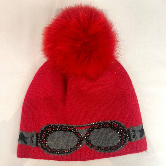 Mitchie'S Matchings - Women's Crystal Ski Goggle Hat