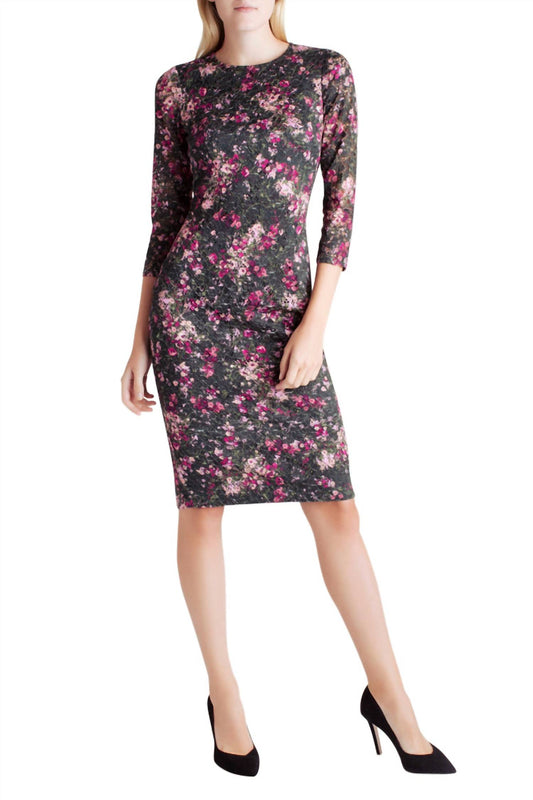 Kensie - 3/4 Sleeve Bodycon Dress