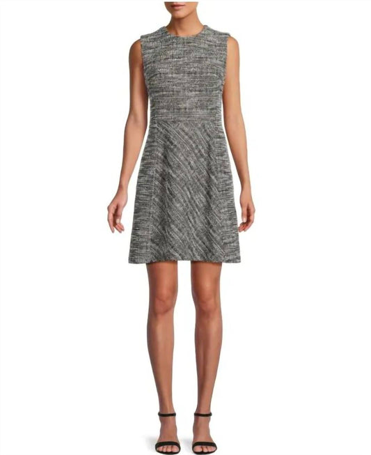 Calvin Klein - Tweed Sheath Dress