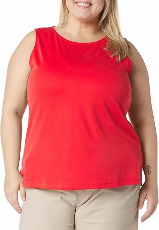 Multiples - Cotton Spandex Layering Tanks Top