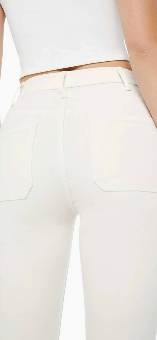 Mother - The Hustler Patch Pocket Flood Jeans