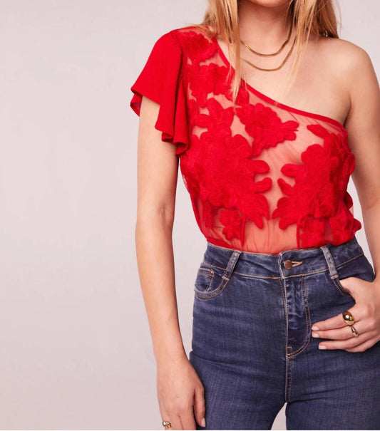 Americhine - Kallithea One Shoulder Bodysuit