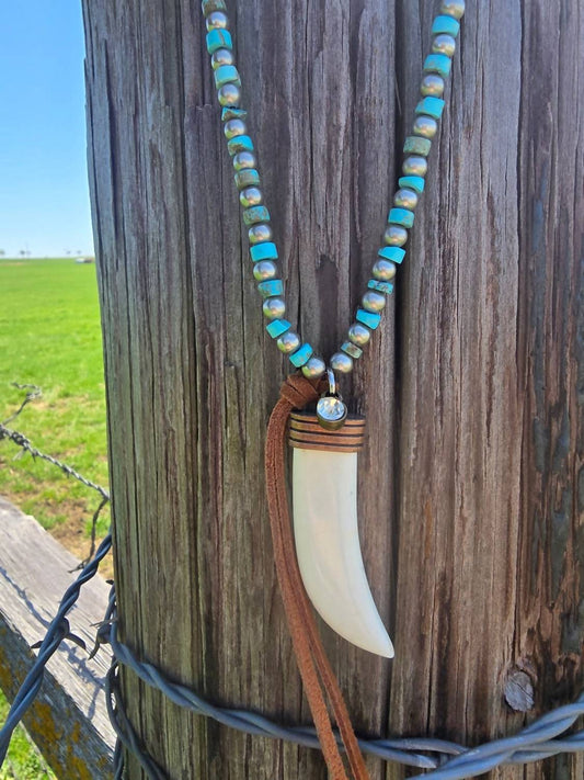 Keep It Gypsy - Bone Charm Necklace